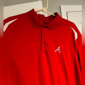 Atlanta Braves Nike Drifit Polo